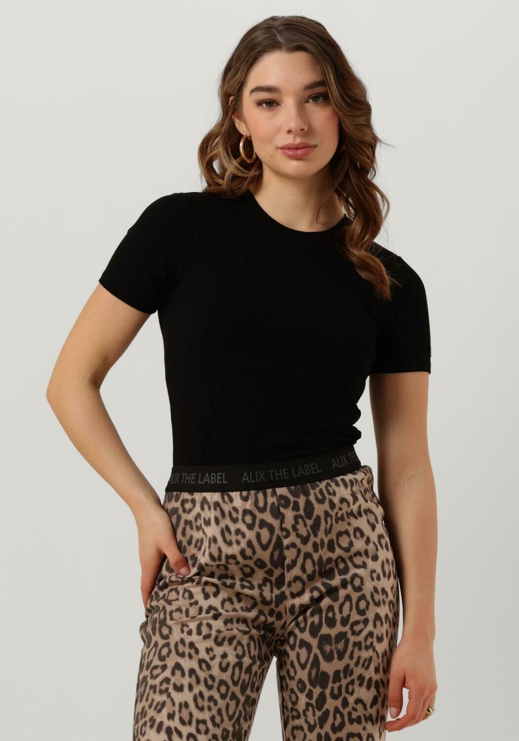 Alix the label sales t shirt zwart