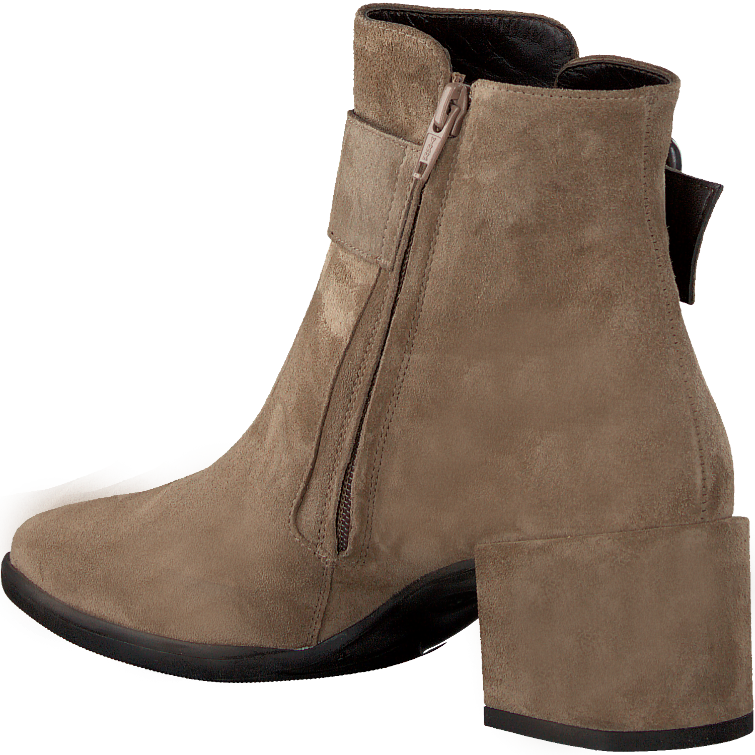 Taupe PAUL GREEN Enkellaarsjes 9578 | Omoda Taupe PAUL GREEN Enkellaarsjes 8002 | Omoda