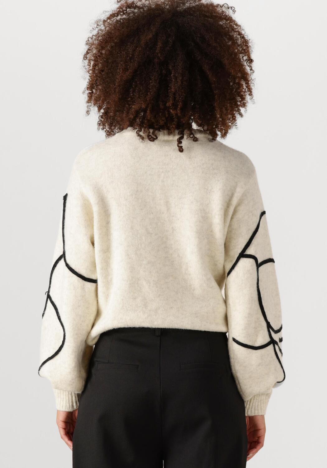 MOVES Dames Truien & Vesten Kaiya Jumper 4457 Ecru