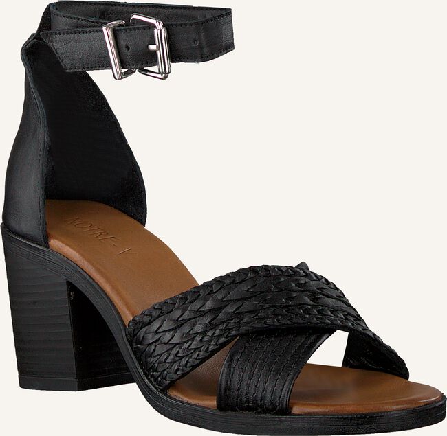 Zwarte NOTRE-V Platte sandalen 142024 Zwarte NOTRE-V Platte sandalen 142024 - large