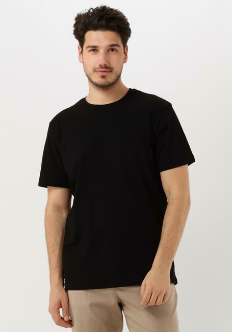 Zwarte SELECTED HOMME T-shirt SLHASPEN SS O-NECK TEE NOOS - large