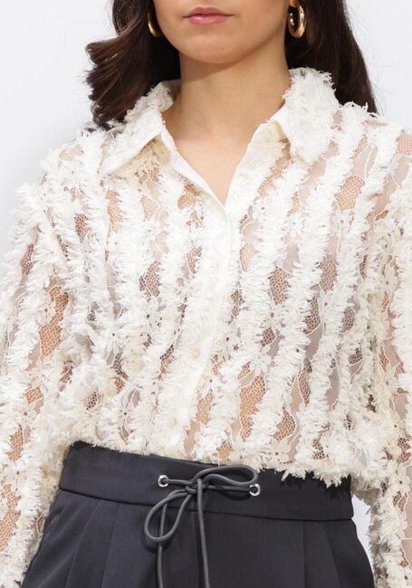 Gebroken wit Y.A.S. Blouses YASFRAYLY LS SHIRT - large