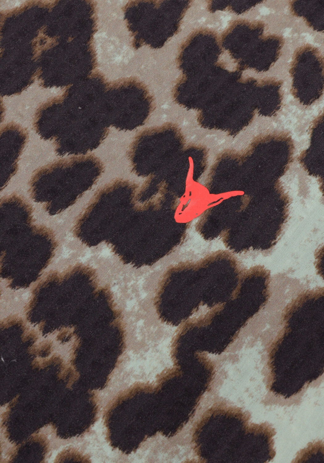 Bruine ALIX MINI Mini jurk ANIMAL DRESS - large