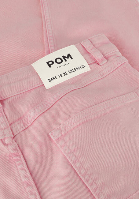 Roze POM AMSTERDAM Straight leg jeans ELLI STRAIGHT BLOOMING PINK JEANS - large