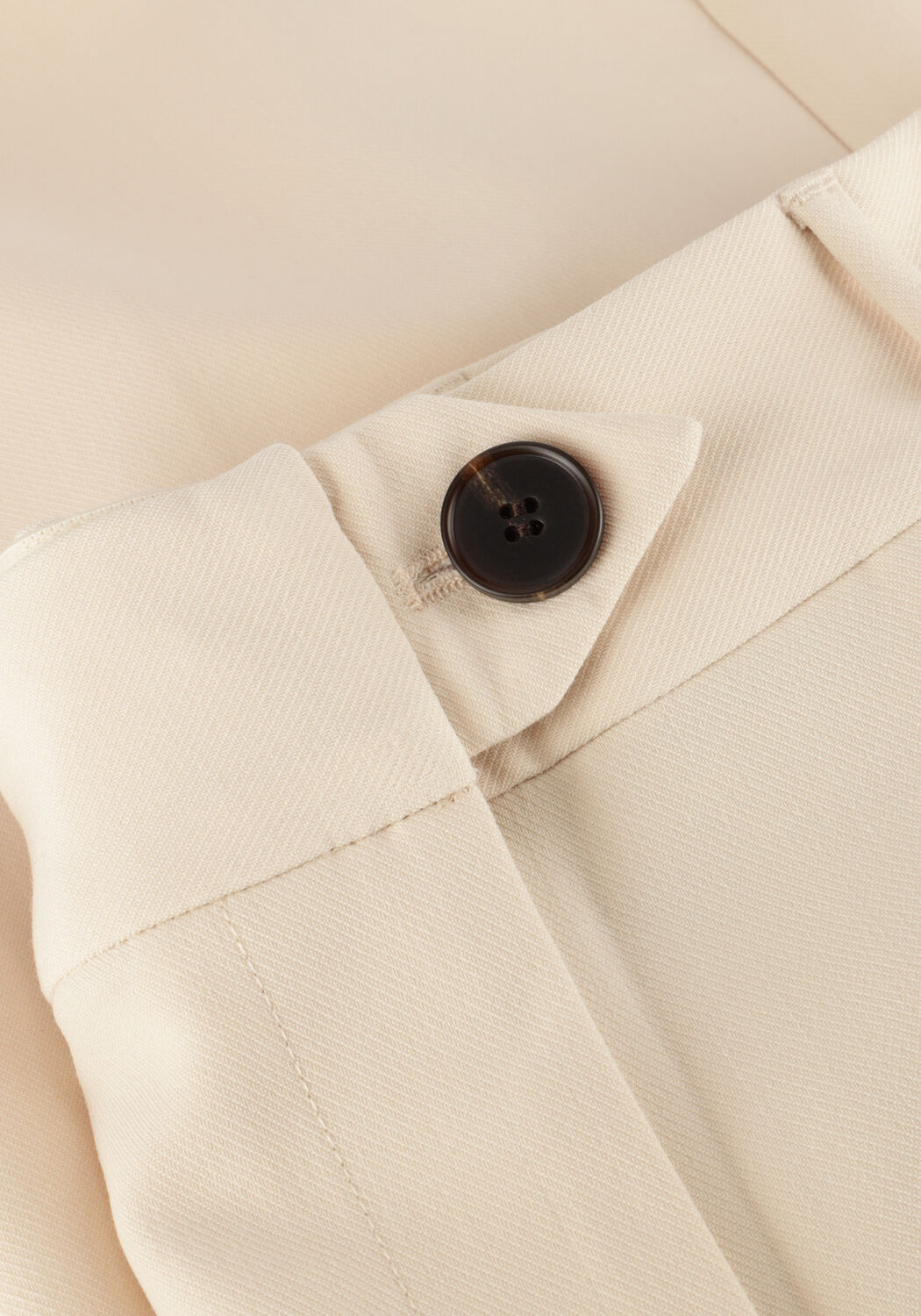 Beige CO'COUTURE Wijde broek VOLA LONG WIDE PANT - large