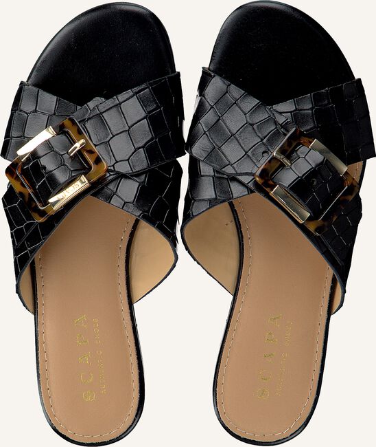 Zwarte SCAPA Slippers 21/19248CR Zwarte SCAPA Slippers 21/19248CR - large