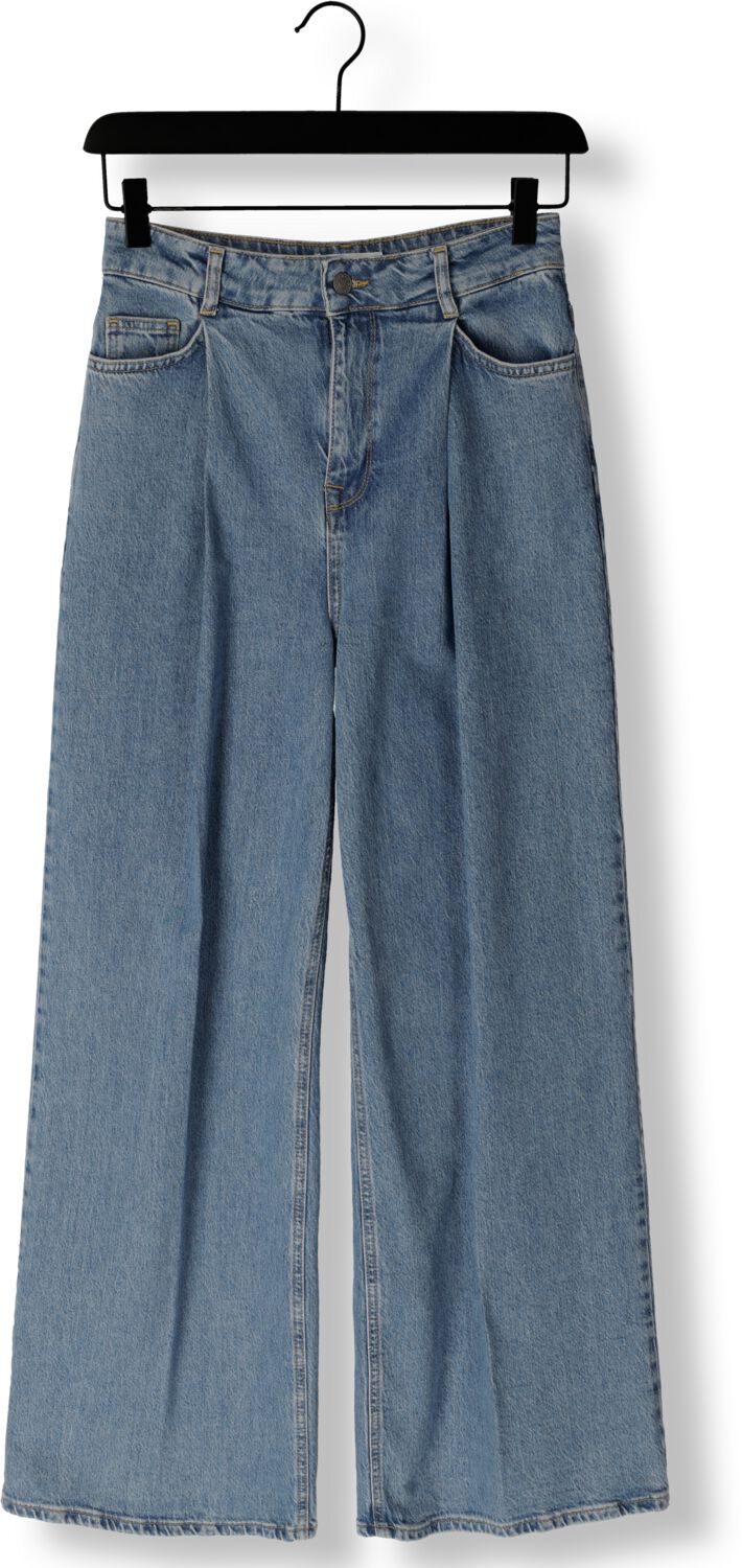 SELECTED FEMME Dames Jeans Slfellin-gry Hw Extra Wide Jeans Blauw