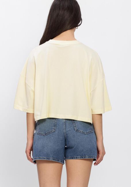 Groene CALVIN KLEIN T-shirt SS CROPPED BOXY HERITAGE CREST - large