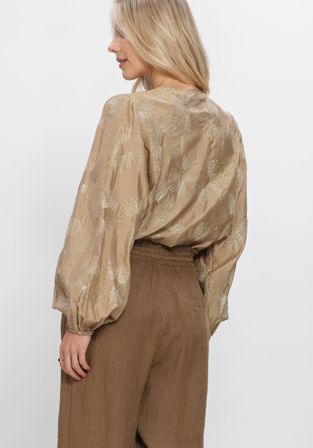 Zand NUKUS Blouses KAOUTAR BLOUSE EMBROIDERY - large