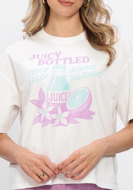 Paarse YDENCE T-shirt T-SHIRT JUICY BOTTLE - large