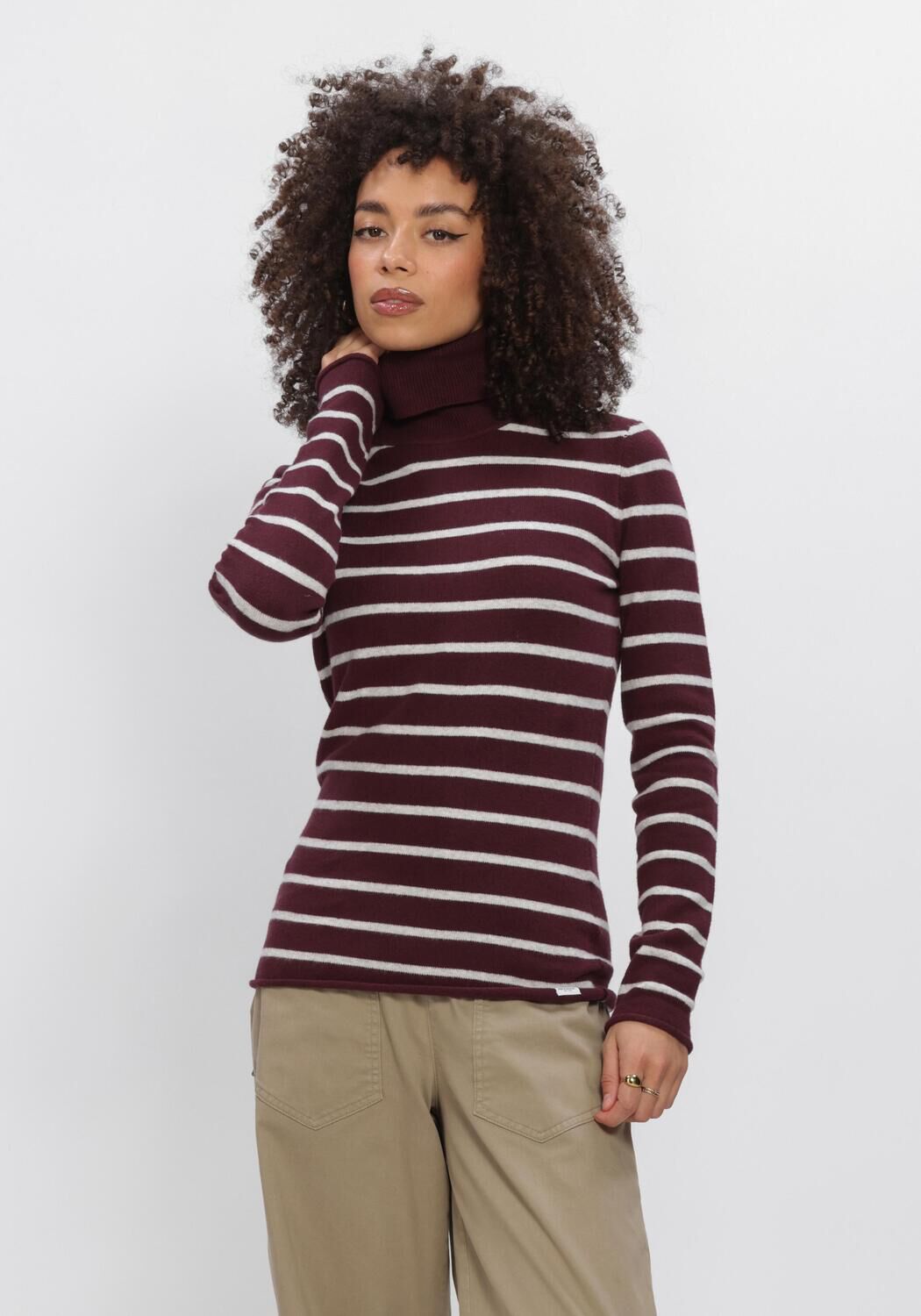PENN & INK Dames Tops & T-shirts W26b435 Bordeaux