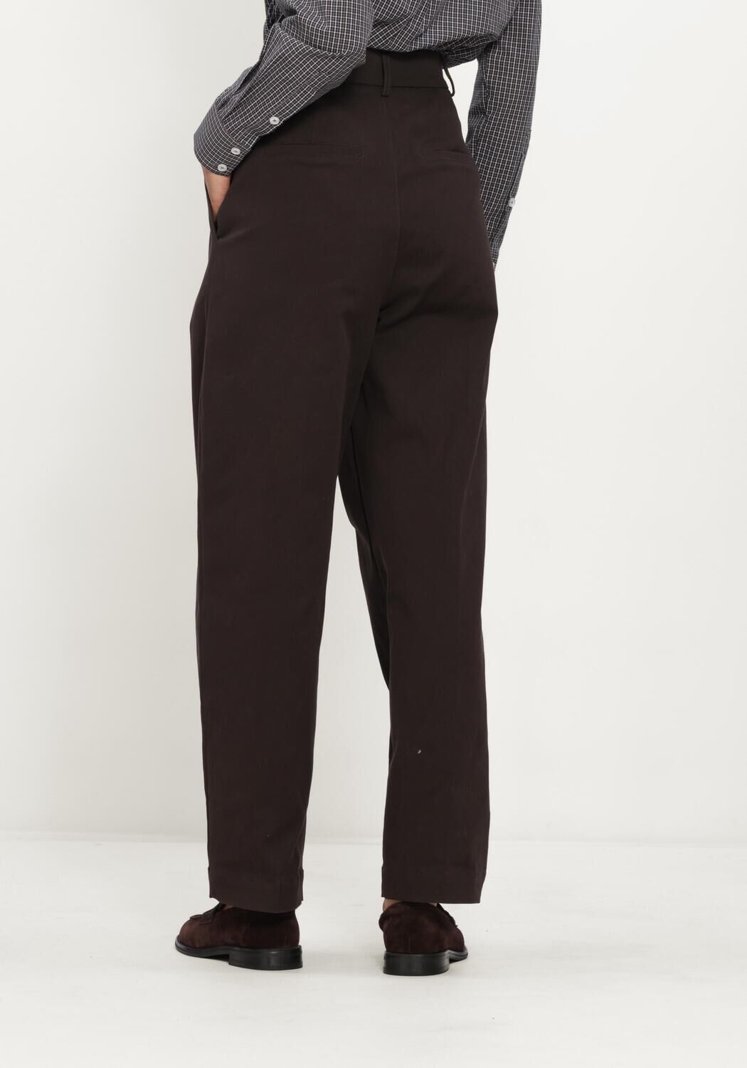 Bruine JANICE Broeken BARREL BALTI - large