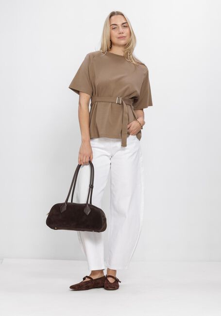 Witte MY ESSENTIAL WARDROBE Broeken MWHOTTIE 157 HIGH BARREL - large