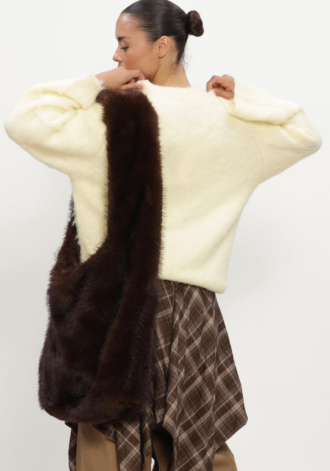 Creme NOTRE-V Trui NV-INSA - large