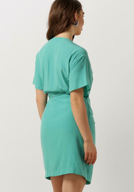 Groene FREEBIRD Mini jurk KOLETTE SS - large