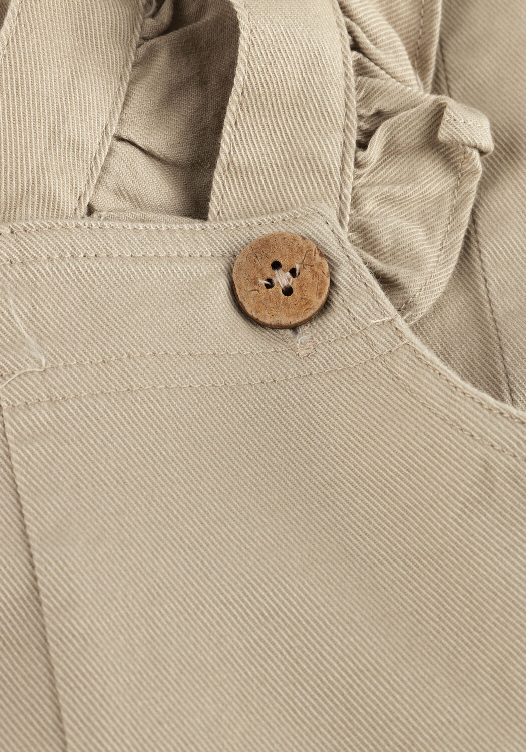 Beige LIL' ATELIER Tuinbroeken NBFDOREEN LOOSE TWI OVERALL 9977 DH LIL - large