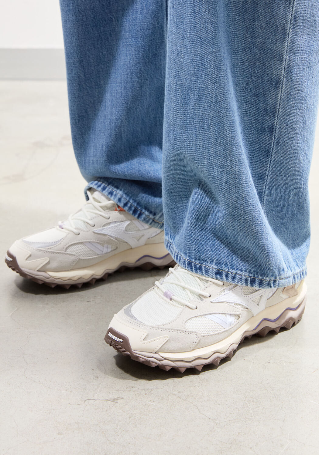 Grijze MIZUNO Lage sneakers WAVE MUJIN TL - medium