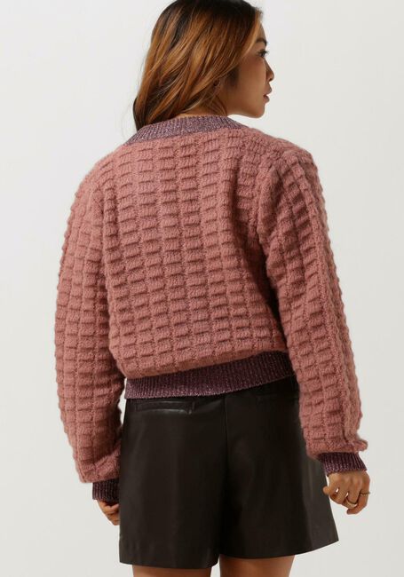 Beige AMAYA AMSTERDAM Vest NOE CARDIGAN/KNITWEAR - large