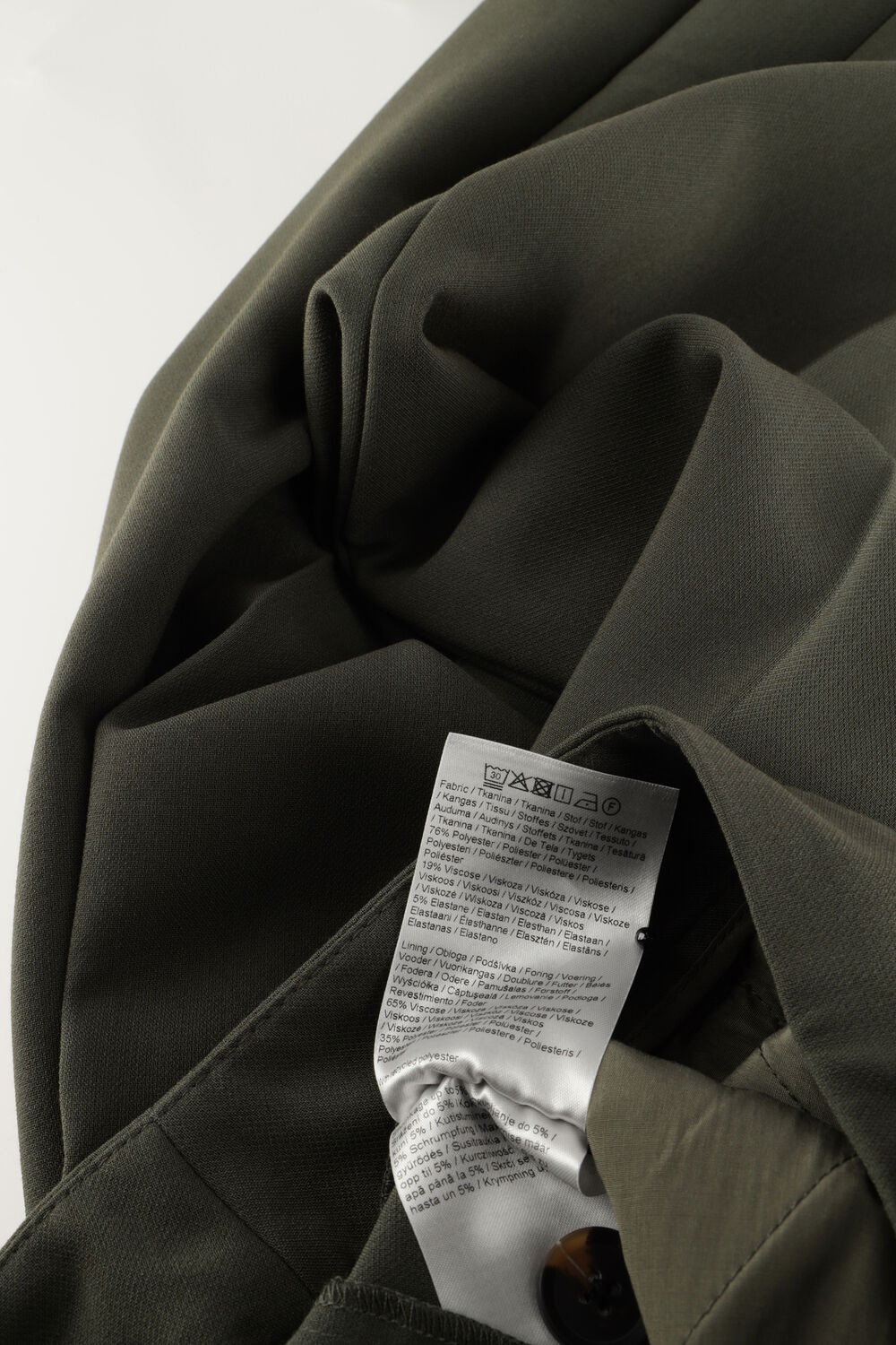 Grijze MODSTR&Ouml;M Wijde broek GALE PANTS - large