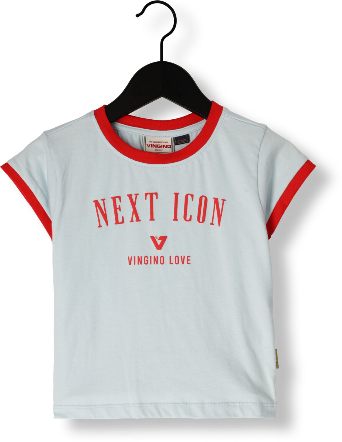 VINGINO Meisjes Tops & T-shirts Hely Lichtblauw