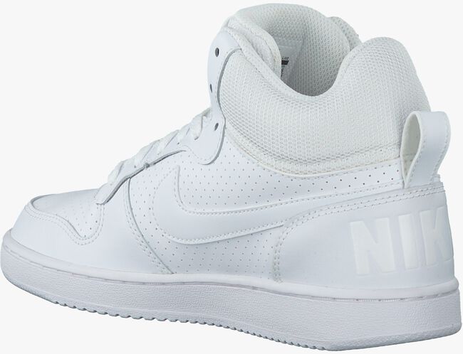 Witte NIKE Sneakers COURT BOROUGH MID DAMES  - large