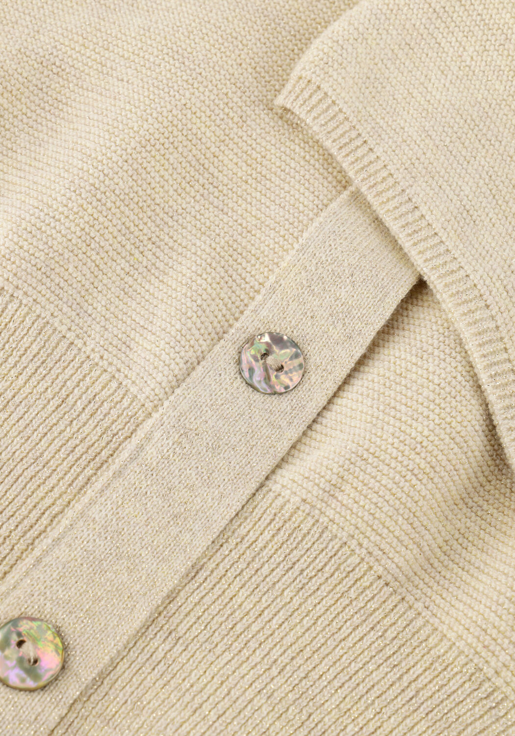 Zand NUKUS Trui WINNIE PULLOVER LUREX - large