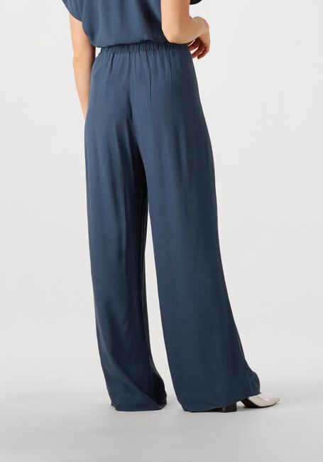 Donkerblauwe BY-BAR Wijde broek BENJI VISCOSE PANTS - large