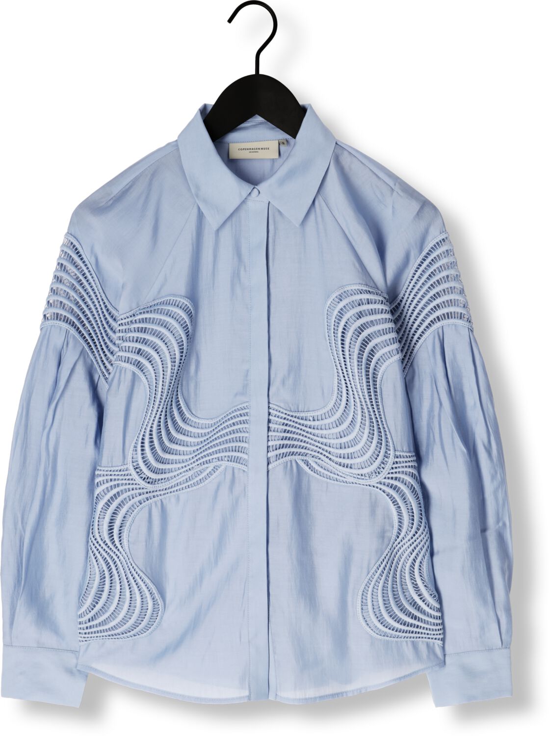 COPENHAGEN MUSE Dames Blouses Cmmolly-shirt 1 Lichtblauw
