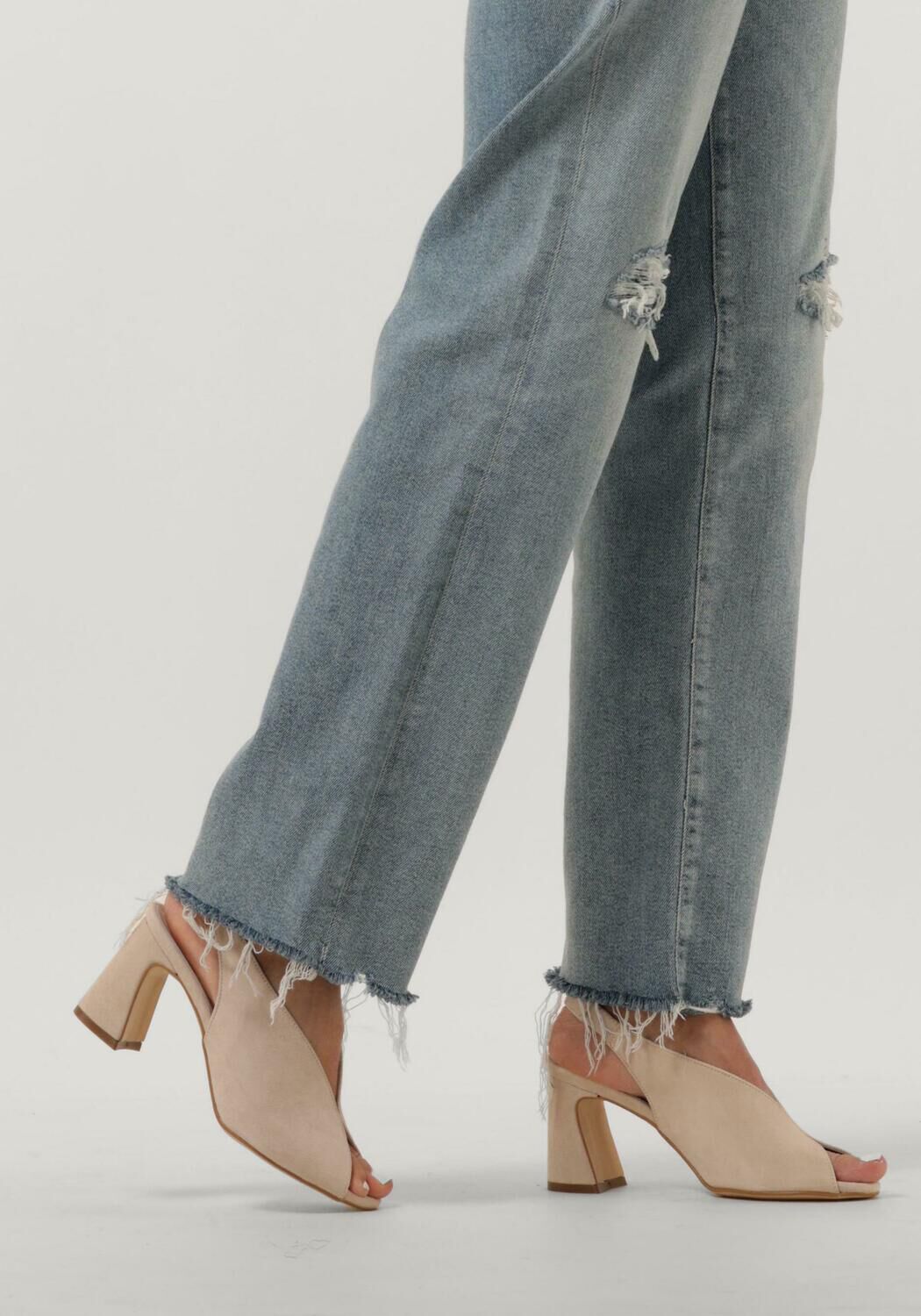 Beige NOTRE-V Slingbacks 37868 - large