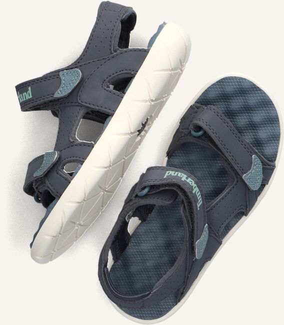 Blauwe TIMBERLAND Platte sandalen PERKINS ROW 2-STRAP Blauwe TIMBERLAND Platte sandalen PERKINS ROW 2-STRAP - large