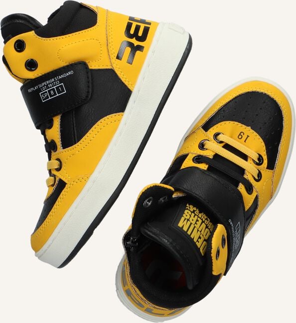 Gele REPLAY Hoge sneakers COBRA Gele REPLAY Hoge sneakers COBRA - large