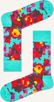 Zwarte HAPPY SOCKS Sokken FLOWER - medium