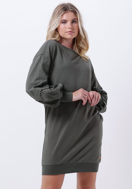 Grijze MOSCOW Mini jurk ELVIRA - large