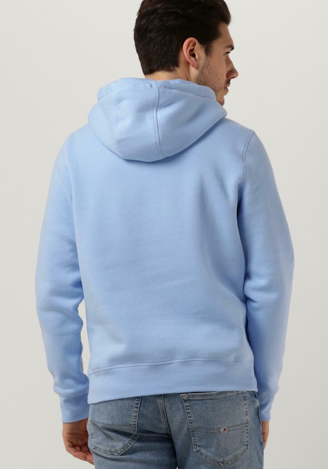 Lichtblauwe hoodie cheap tommy hilfiger