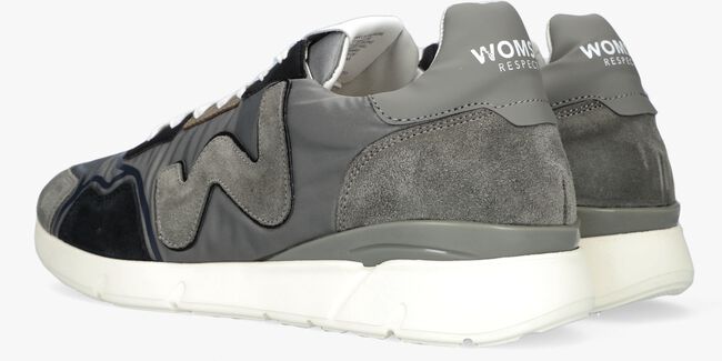 Grijze WOMSH Lage sneakers RUNNY HEREN - large