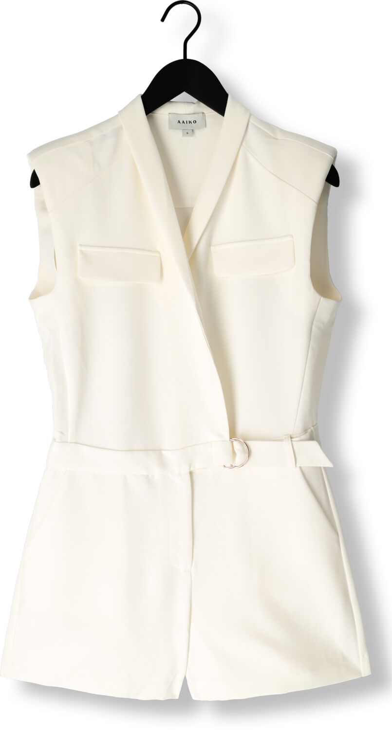 AAIKO Dames Jumpsuits Megan Pes 546 Wit