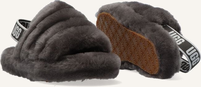 Grijze UGG Pantoffels FLUFF YEAH SLIDE Grijze UGG Pantoffels FLUFF YEAH SLIDE - large