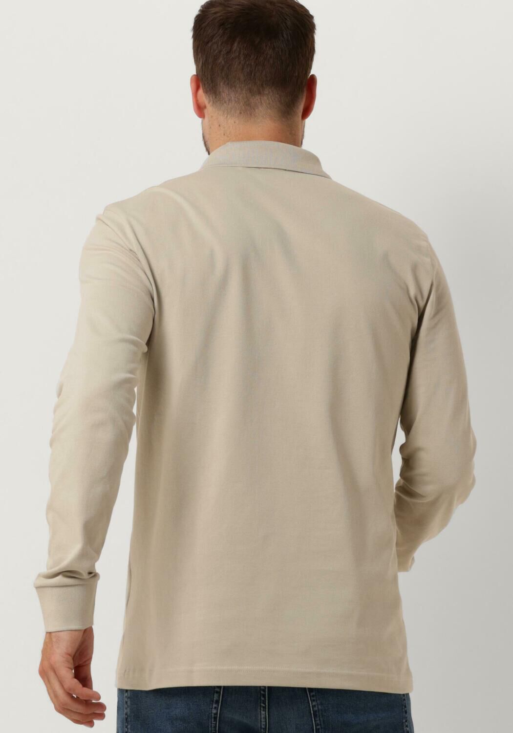 BOSS ORANGE Heren Polo's & T-shirts Passerby Beige
