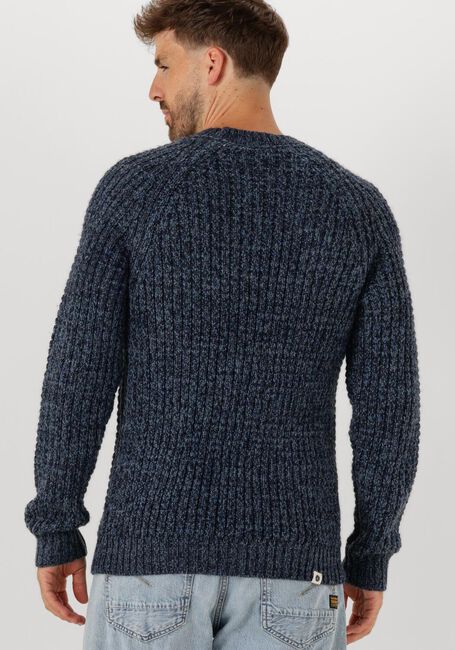Donkerblauwe ANERKJENDT Trui AKSUNE STRUCTURE KNIT - large