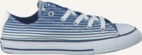 Blauwe CONVERSE Lage sneakers CHUCK TAYLOR A.S. STRIPE KIDS Blauwe CONVERSE Lage sneakers CHUCK TAYLOR A.S. STRIPE KIDS - medium