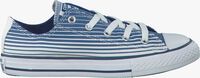 Blauwe CONVERSE Sneakers CTAS STRIPE KIDS  - medium