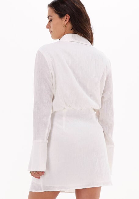 Gebroken wit NA-KD Mini jurk TWISTED FRONT SHORT DRESS - large