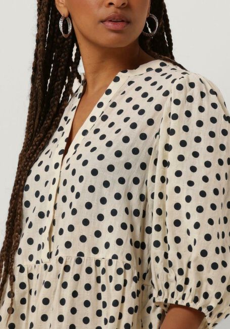Beige CO'COUTURE Maxi jurk DAVI DOT FLOOR DRESS - large