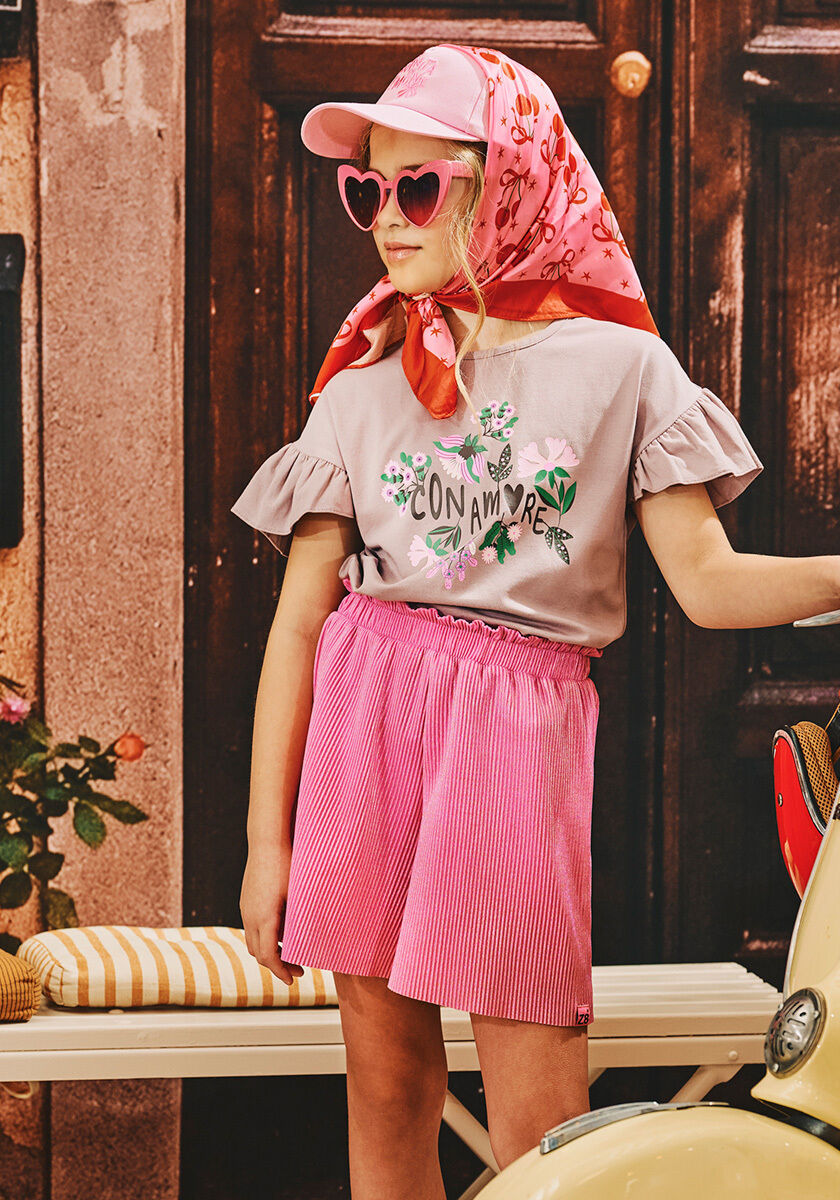 Roze Z8 Korte broek DELLA - large