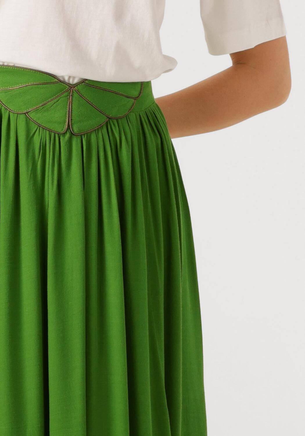 LOUIZON Dames Rokken Fakra Groen