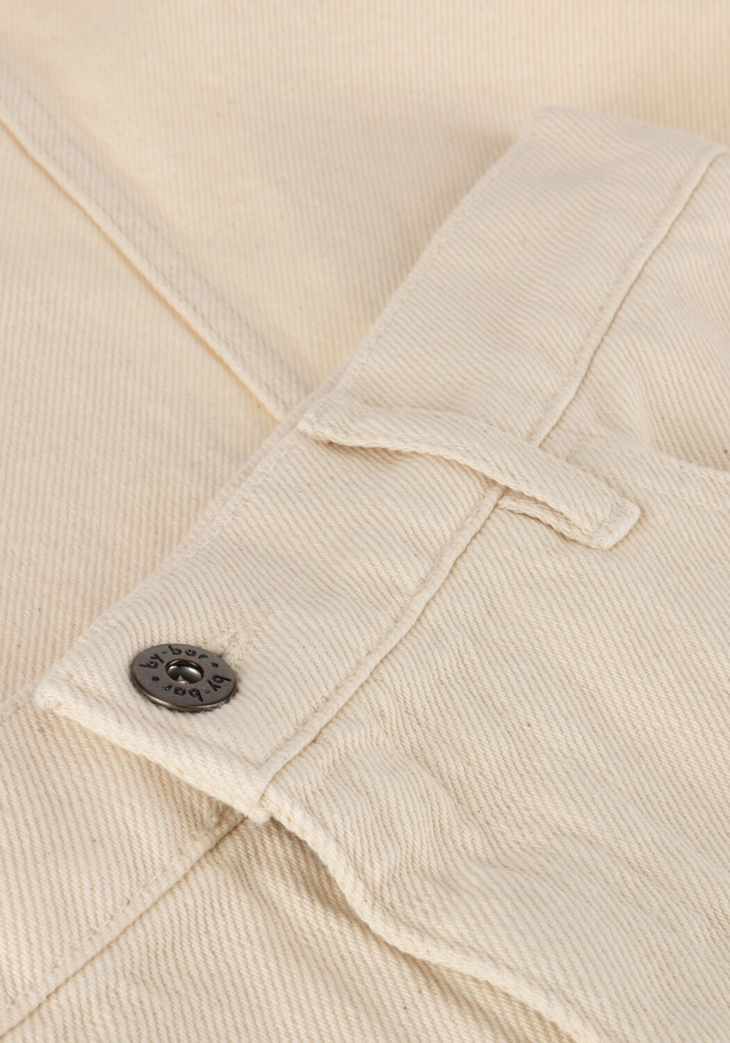 Ecru BY-BAR Midirok ELBA TWILL SKIRT - large