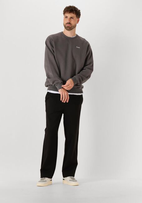 Donkergrijze FORÉT Sweater NOON SWEATSHIRT - large