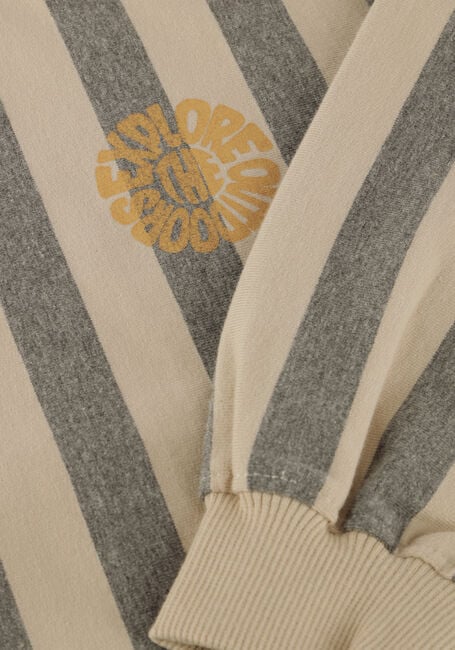 Multi DAILY7 Trui OVERSIZED SWEATER STRIPE - large