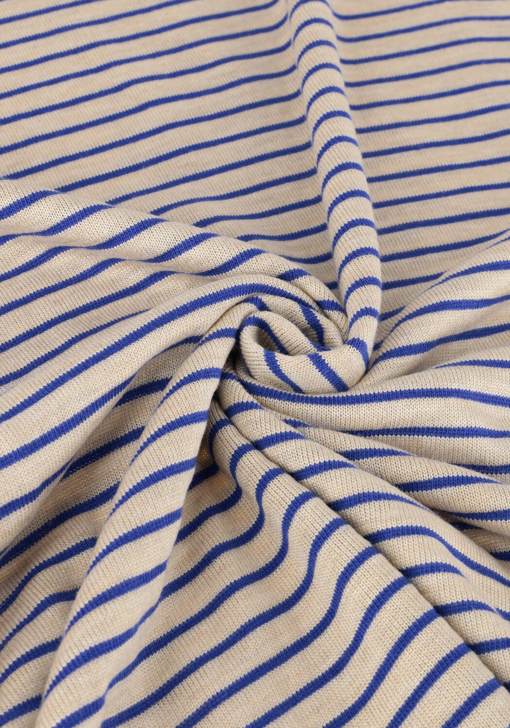 Blauwe BY-BAR T-shirt DIEDE SMALL STRIPE TOP - large