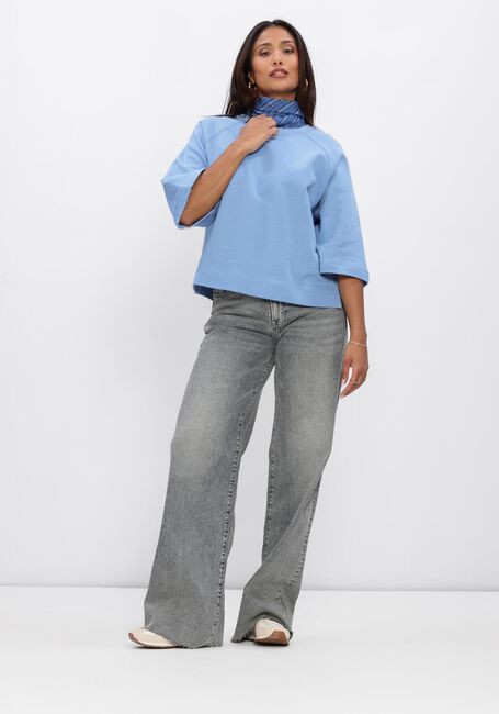 Blauwe CATWALK JUNKIE Trui SHORT SLEEVE SWEATER - large